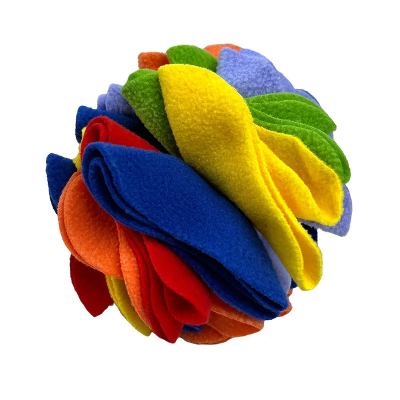 New Pet Toys Smell Balls, Cats and Dogs Grind Their Teeth, Hide and Eat Interactive Balls, and Throw Hand-woven Plush Toy Balls.