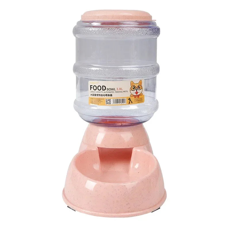 Dog Automatic Feeders Plastic Water Bottle Cat Bowl Feeding And Drinking Dog Water Dispenser Pet Feeding Bowl Pet Supplies Pet