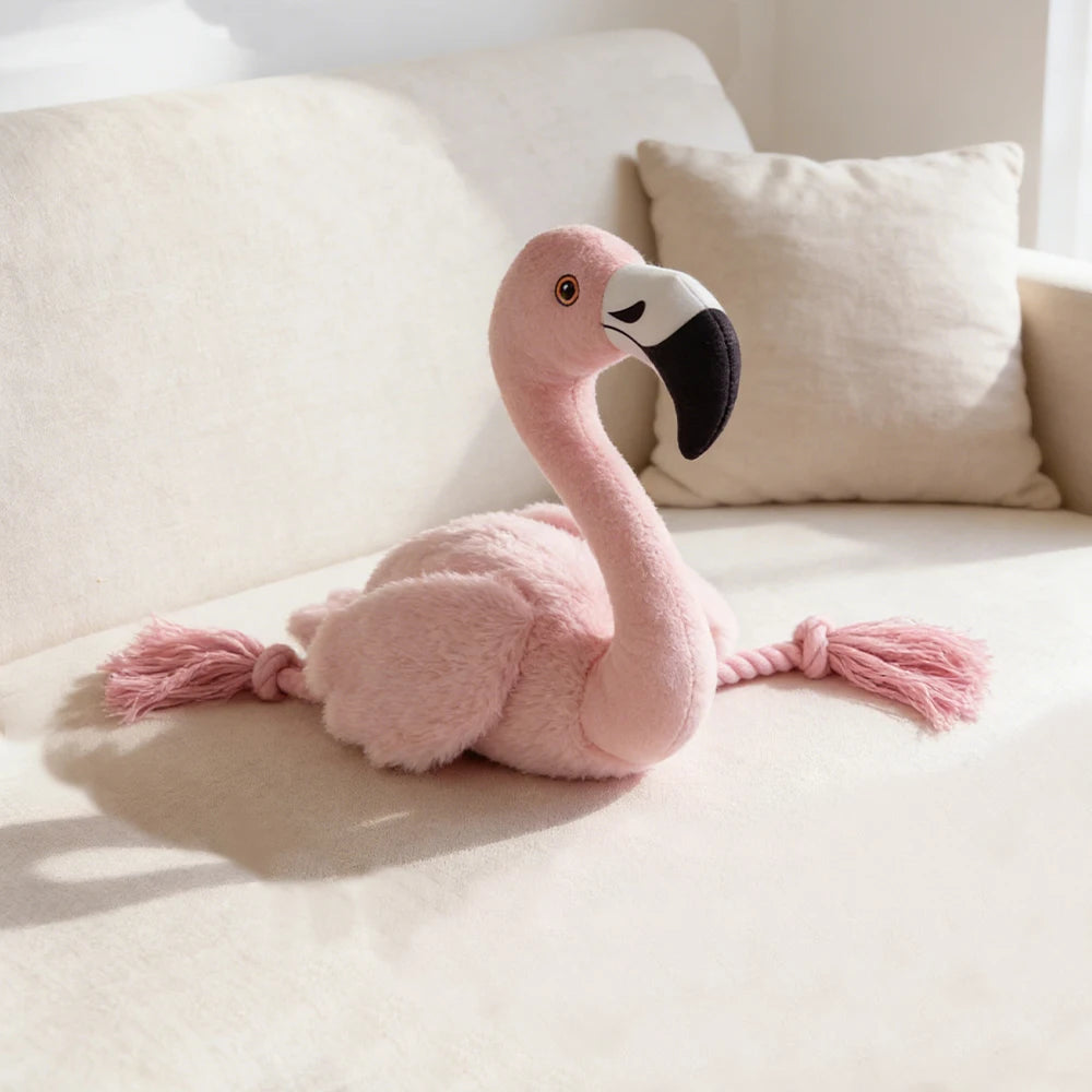 Cat & Dog Plush Toys: Interactive Calming Bite-Resistant Washable Vocal Chew Toys for All Breeds