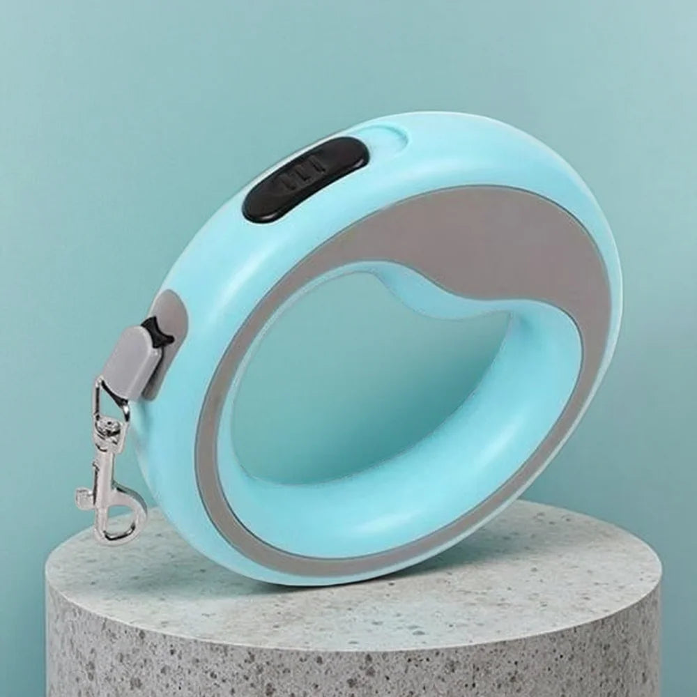 Retractable Dog Leash with Loop Handle: Automatic Extending Lead for Outdoor Walks, Tangle-Free Design for Medium/Large Dogs