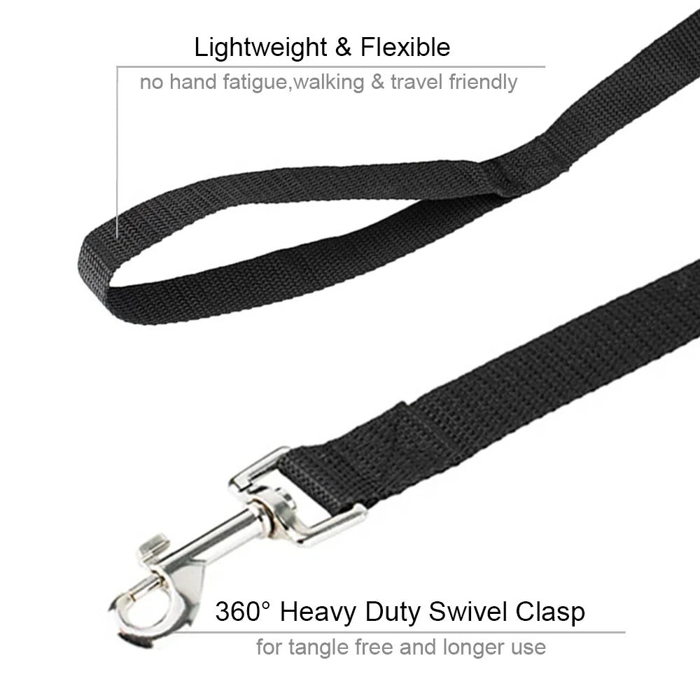 Long Dog Leash For Small Large Dogs Cats Strong Nylon Puppy Training Traction Rope Portable Pet Lead Golden Retriever Supplies