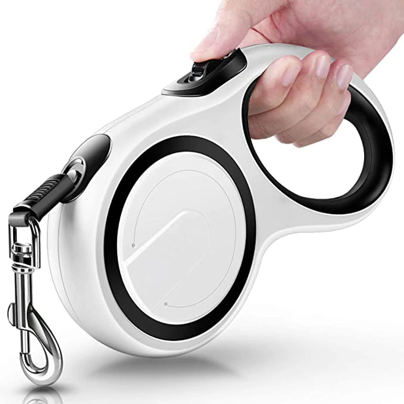 3/5/8M Pet Dogs Extending Leash Durable Nylon Automatic Retractable Doggy Leash Leads for Small Medium Large Dog Walking Supplie