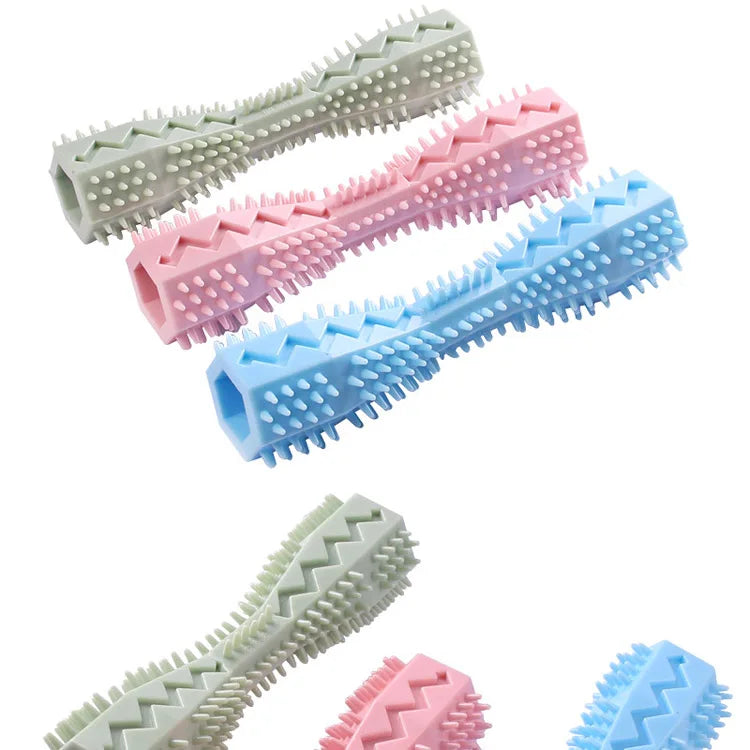 Pet Toys, Hexagonal Dog Toys, Cat and Dog Chew Sticks, Boredom-Relieving, Bite-Resistant Chew Toys