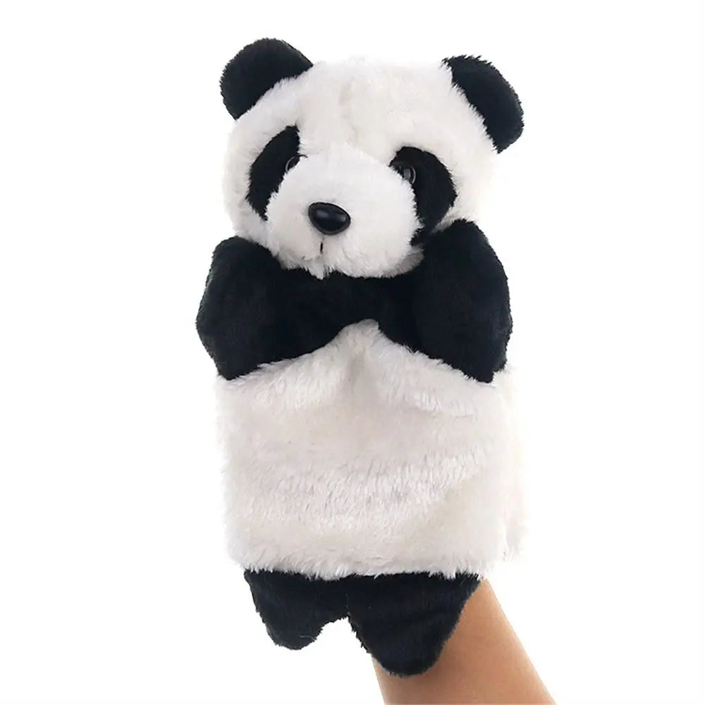 Animal Hand Puppet Cat Dolls Plush Hand Doll Puppets for Telling Story Cartoon Plush Toys
