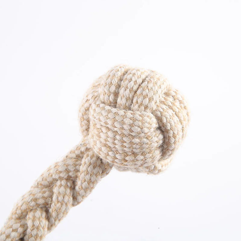 Cat Dog Knot Toy Cleaning Teeth Grinding Teeth Interest Interactive Wear Resistant Knot Toy Play Entertainment Pet Supplies