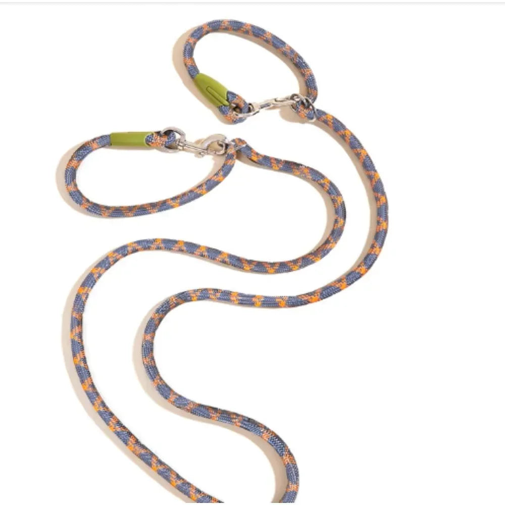 2025 Dog Leash -Double Heavy Duty Traction Rope for Strong Dogs - Enhance Safety and Contr with Comfortable Padded Handle Good