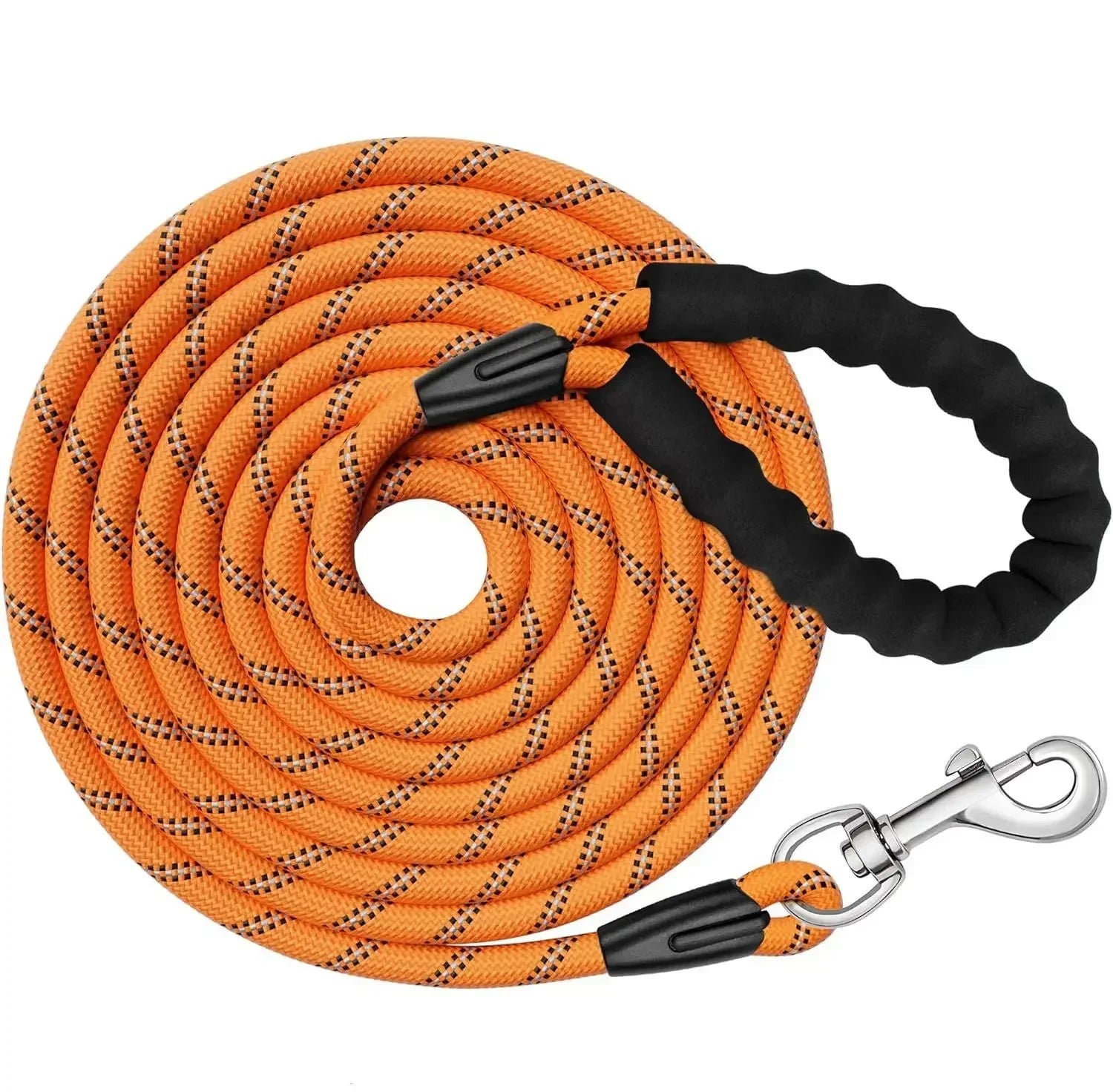 2025 Dog Leash -Double Heavy Duty Traction Rope for Strong Dogs - Enhance Safety and Contr with Comfortable Padded Handle Good