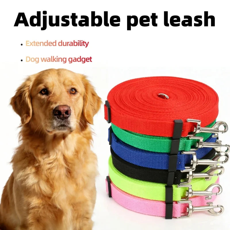 Long Leash for Dogs 1.2M-30M Overlength Puppy Outdoor Training Nylon Rope Extended Control Dog Leashes Accessory