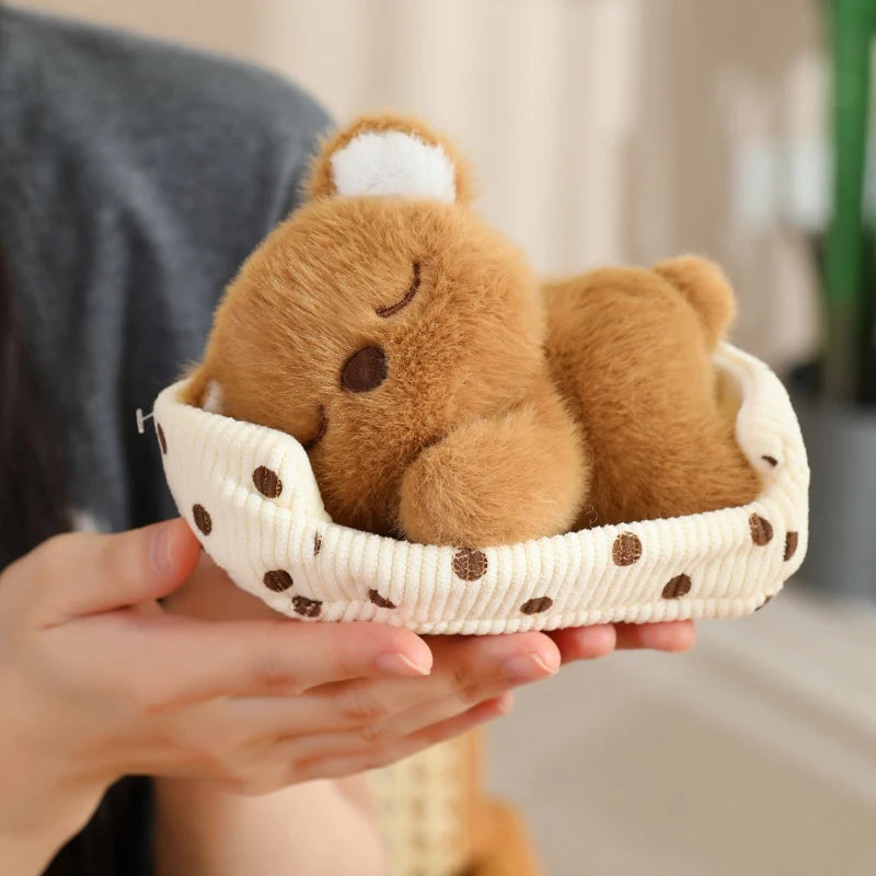 Cute Cartoon Dog, Cat, Fox, Bear,  Rabbit and Pig Plush Toy  Cat Doll Sleeping Animals Toys for Girl Funny Christmas Present