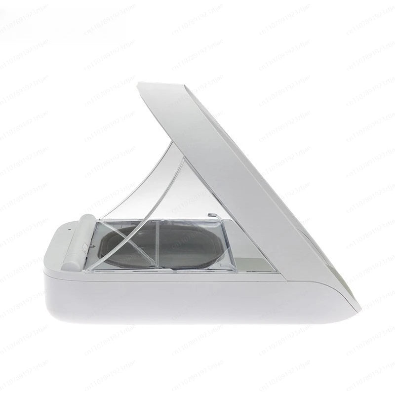 Pet Microchip Smart Feeder, Automatic Timed Food Dispenser with Chip Recognition for Cats & Dogs