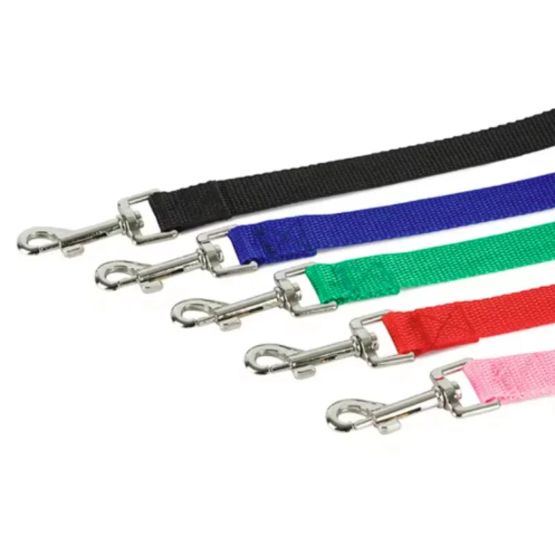 Solid Dog Leash For Large Dogs Pet Puppy Walking Training Lead Rope Big Dog Nylon Rope Long Leashes