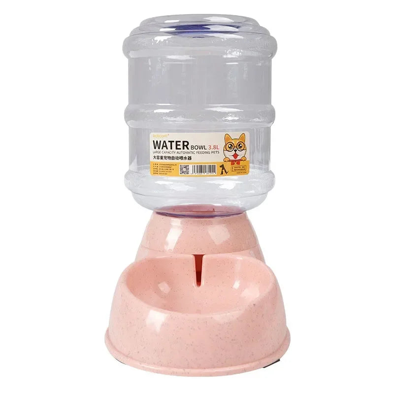 Dog Automatic Feeders Plastic Water Bottle Cat Bowl Feeding And Drinking Dog Water Dispenser Pet Feeding Bowl Pet Supplies Pet